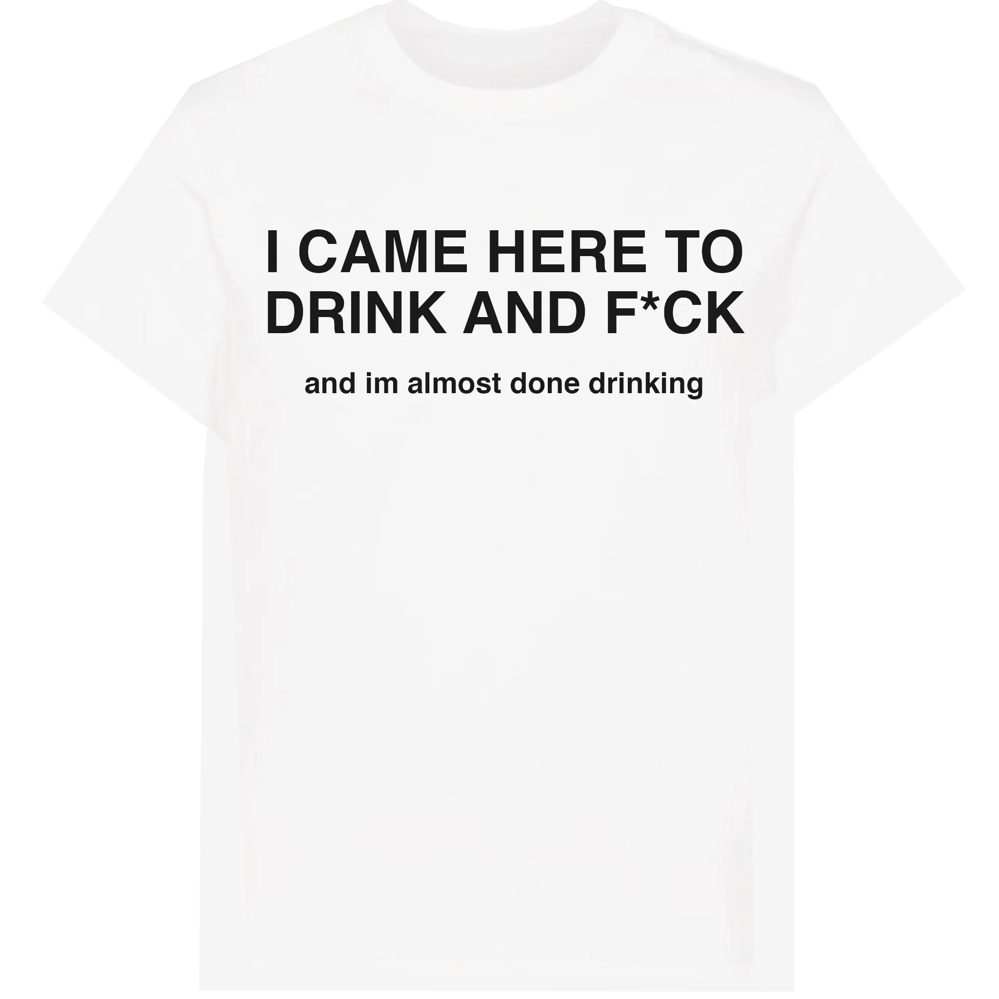 I Came Here To Drink And F*ck