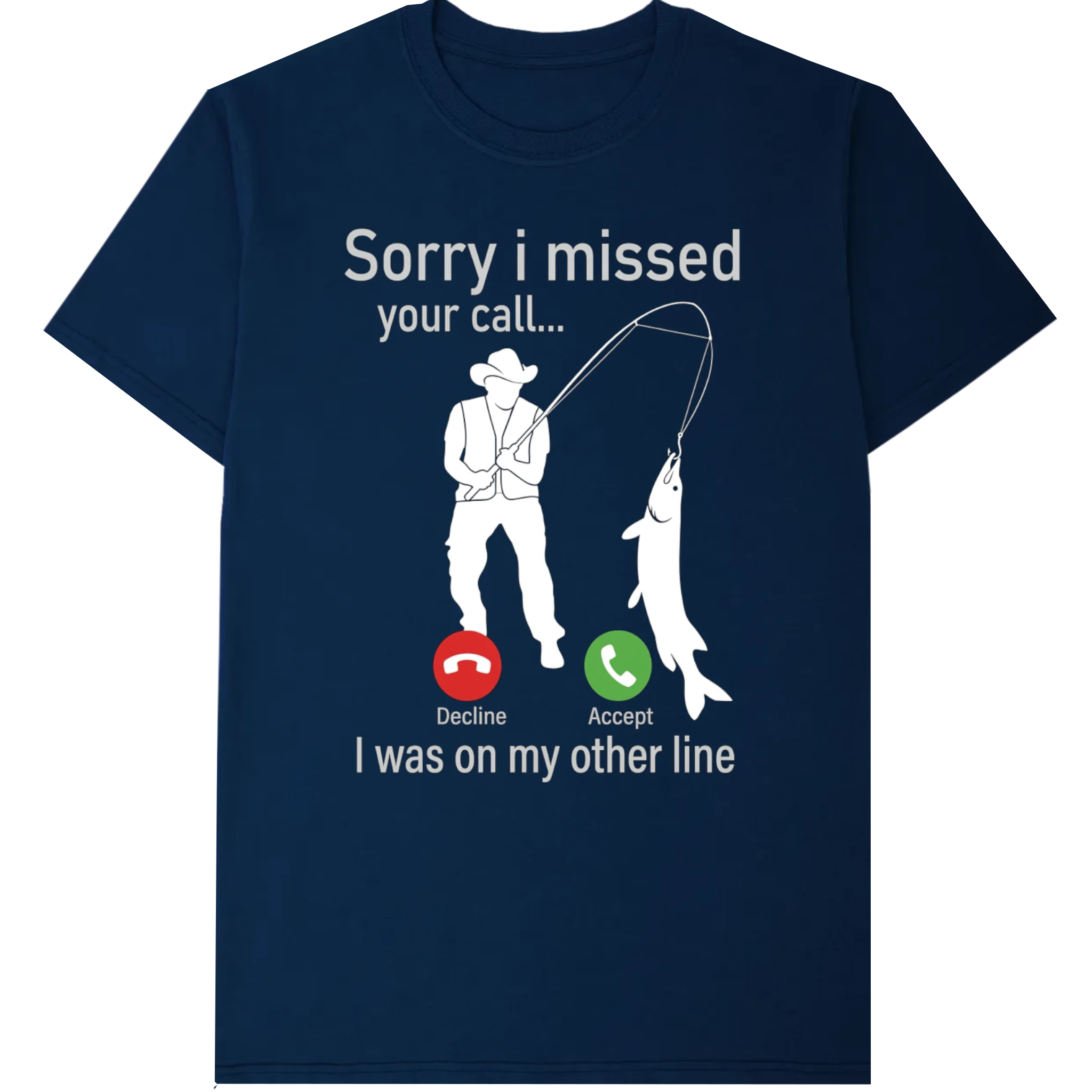 Fishing T-Shirt (custom design)